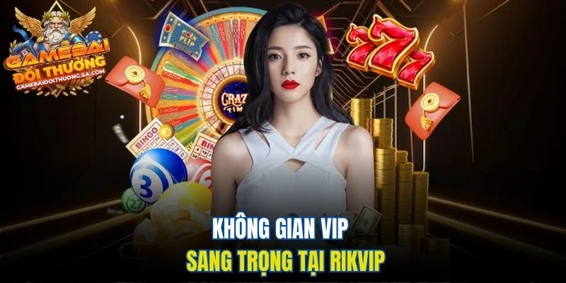 Không gian VIP sang trọng tại Rikvip